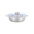 Rolux 24cm Stainless Steel Pot Silver